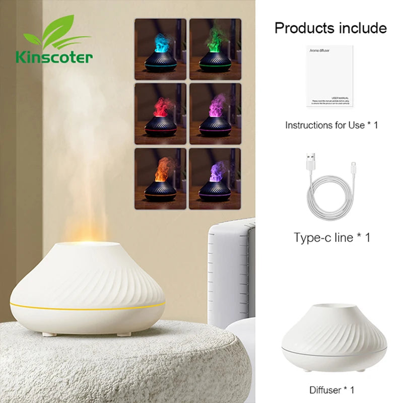 Flame Aromatherapy Humidifier