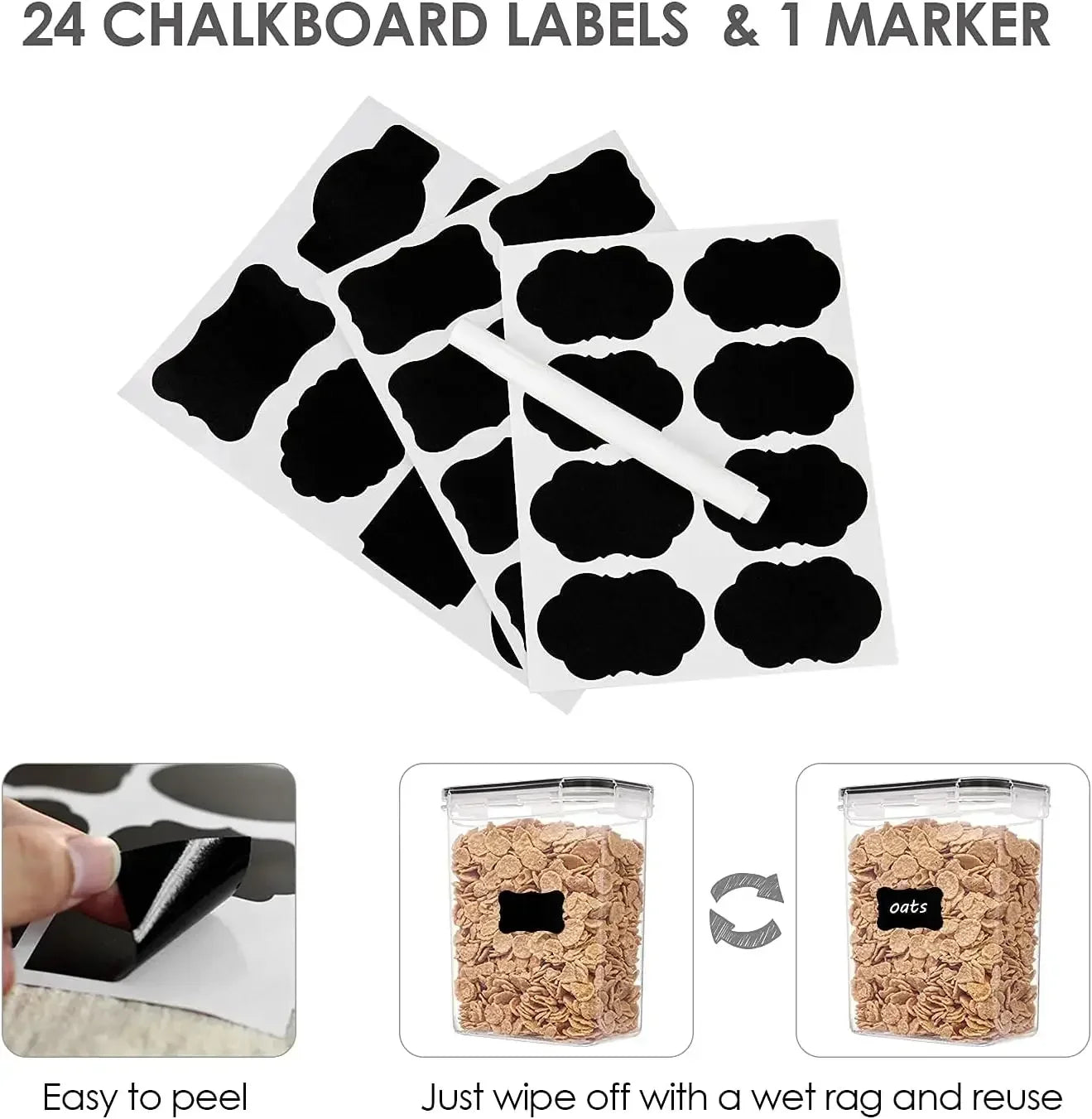 Airtight Food Storage Containers with Lids,