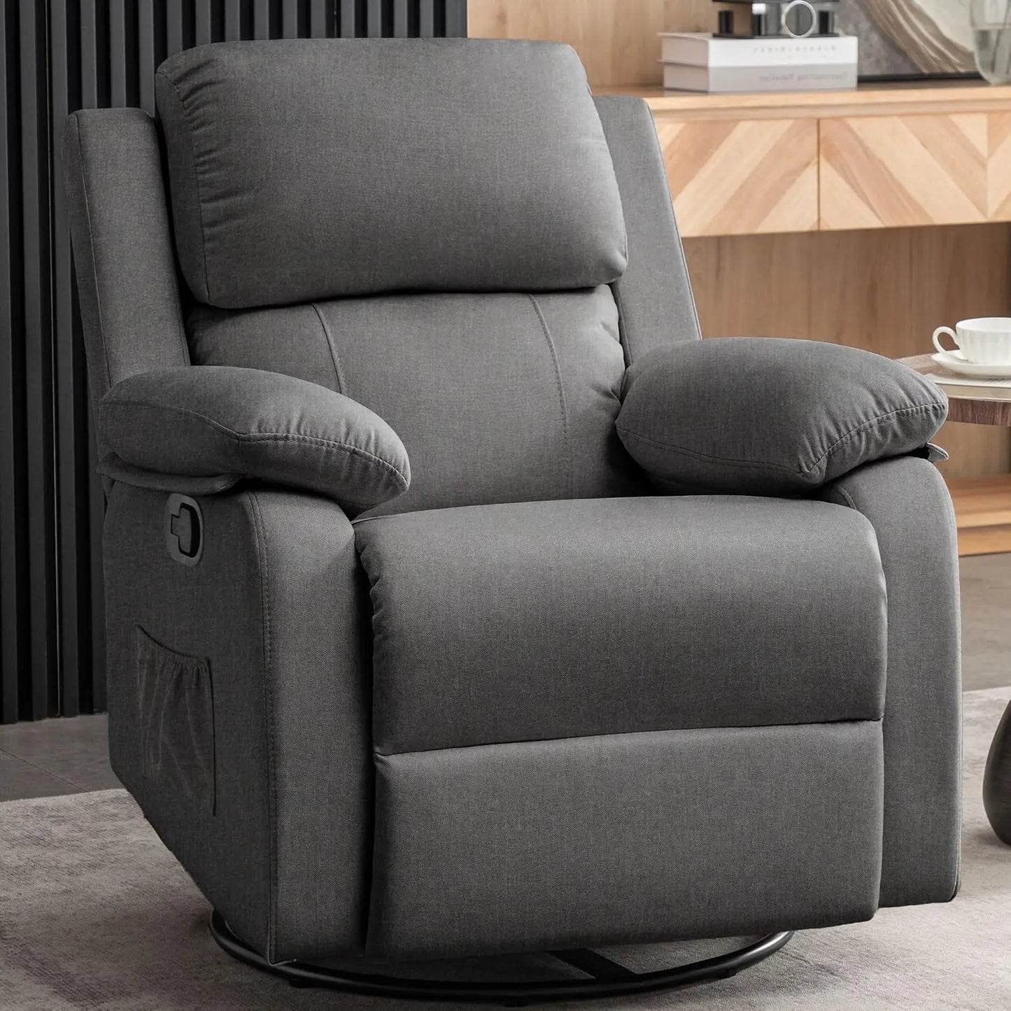 Recliner Chair, 360 Swivel