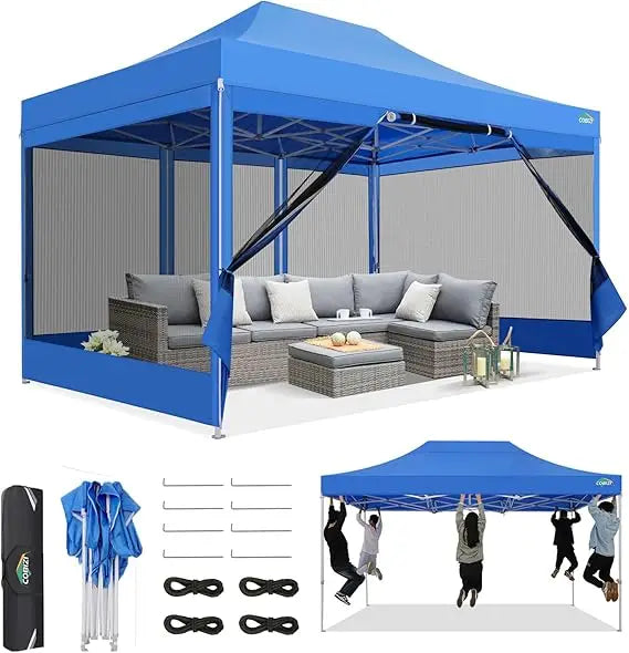 10x15 Canopy Tent, Heavy Duty Pop up