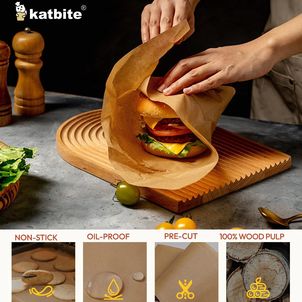 Unbleached Parchment Paper Sheet