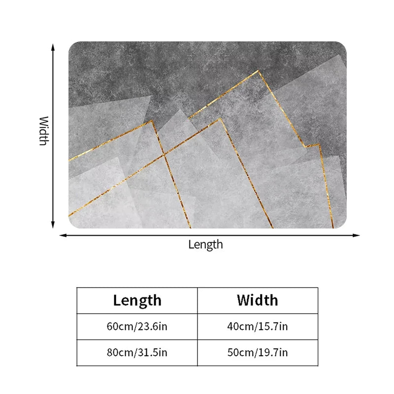 Bath Mats Nonslip Bathroom Foot Mats