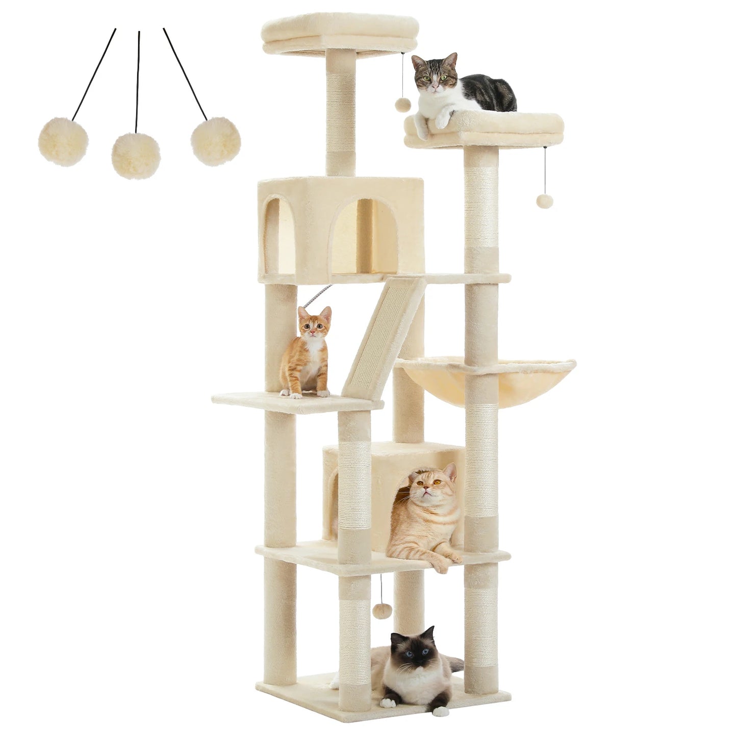 Large Cat Tree Tall Cat Tower