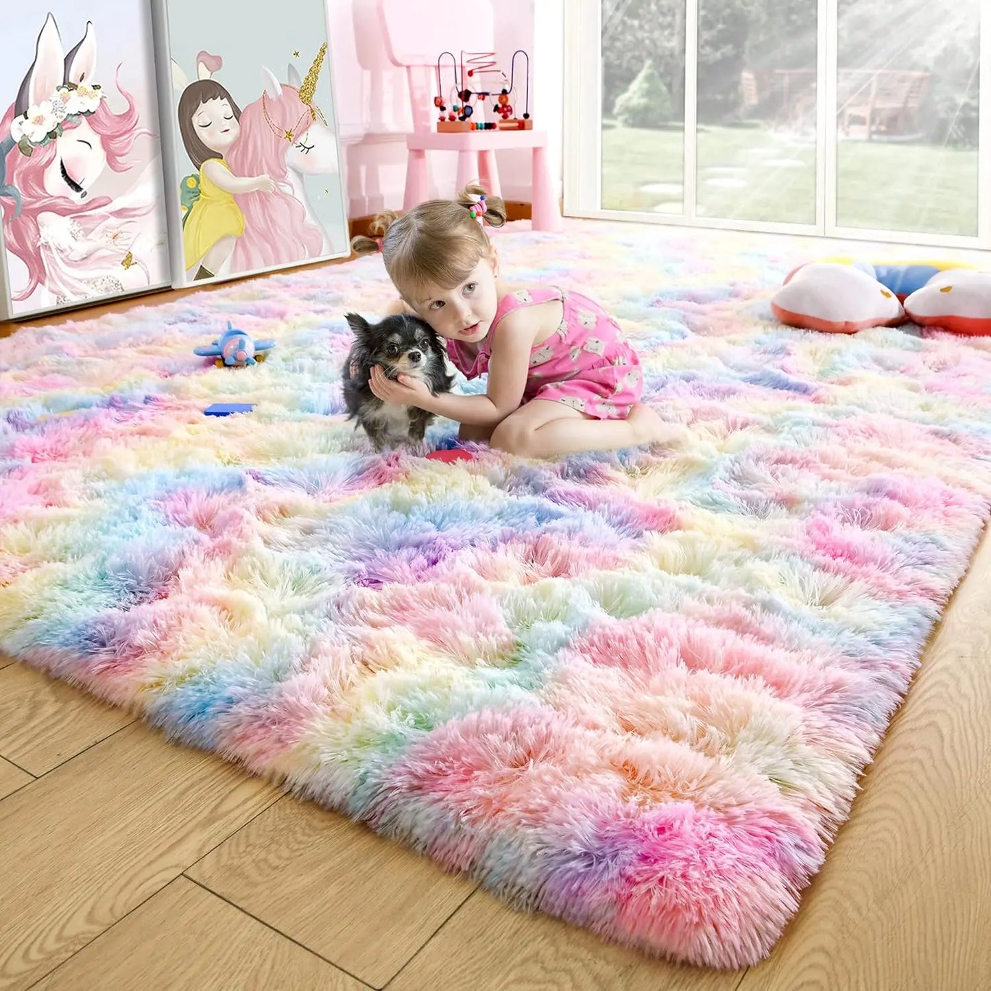 Fluffy Rugs for Bedroom Fuzzy Area Rugs