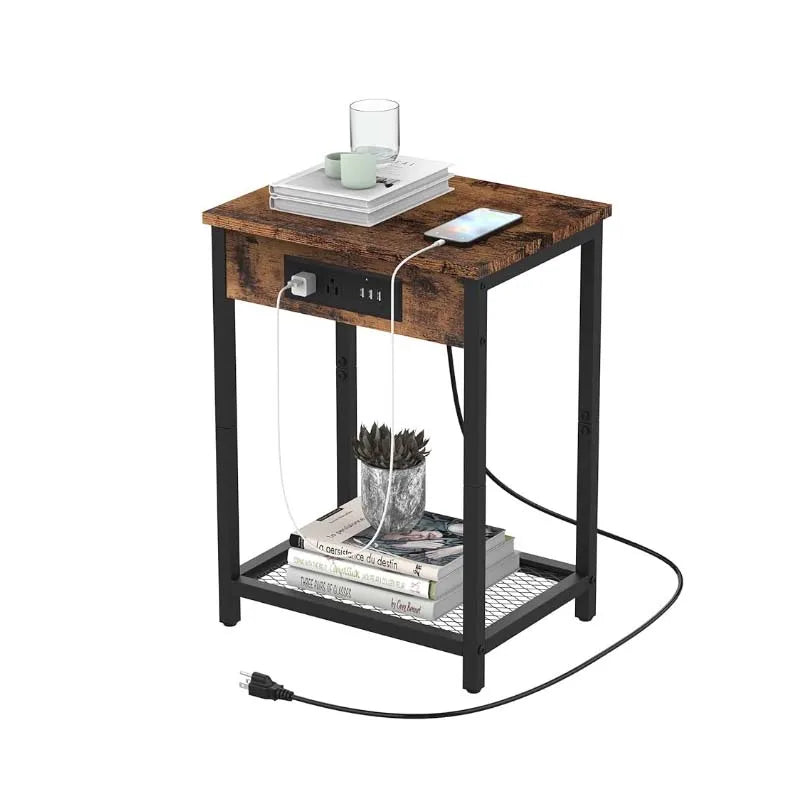 Nightstand with Charging Station