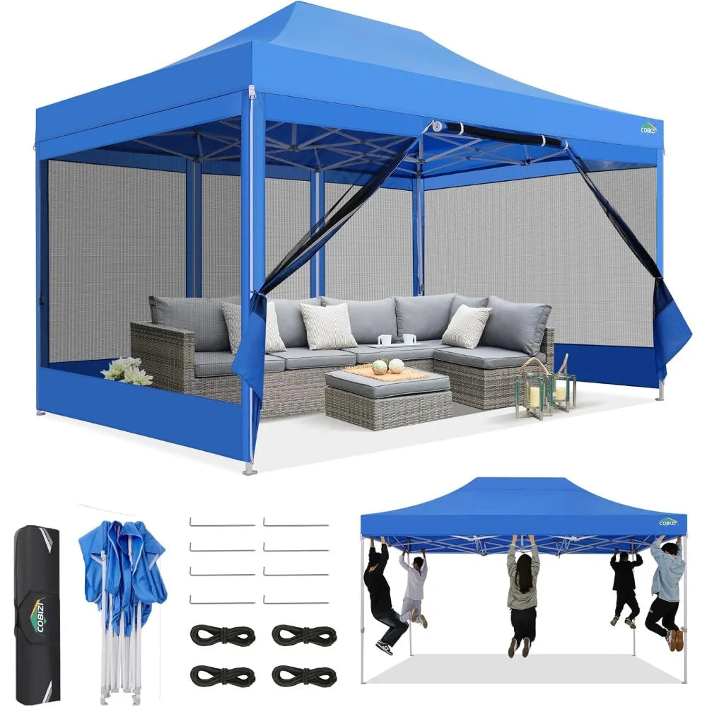 10x15 Canopy Tent, Heavy Duty Pop up