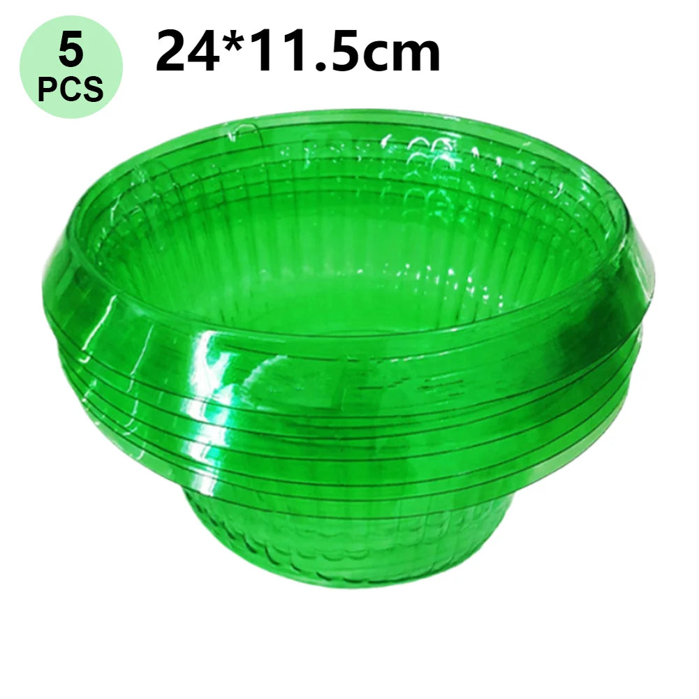 5-31PCS Green Garden Cloches