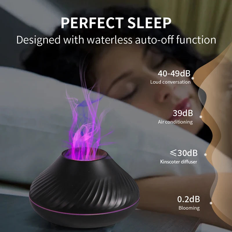 Flame Aromatherapy Humidifier