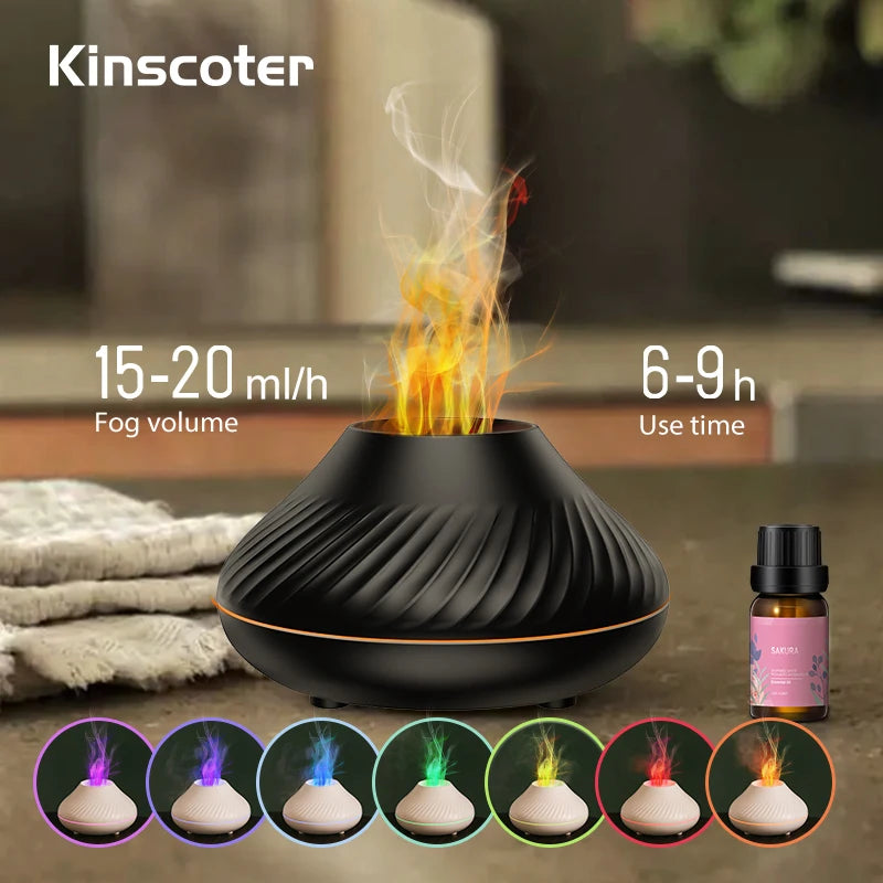 Flame Aromatherapy Humidifier
