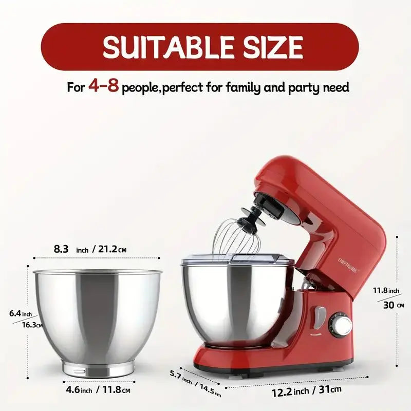 4.5 Qt Tilt-Head Electric Household Stand Mixer
