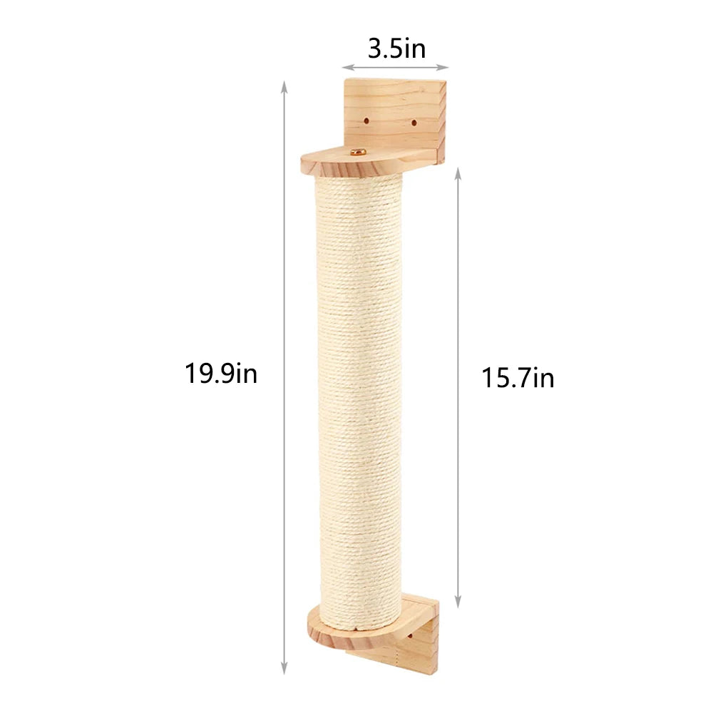 Cat Scratching Post Wall Mounted