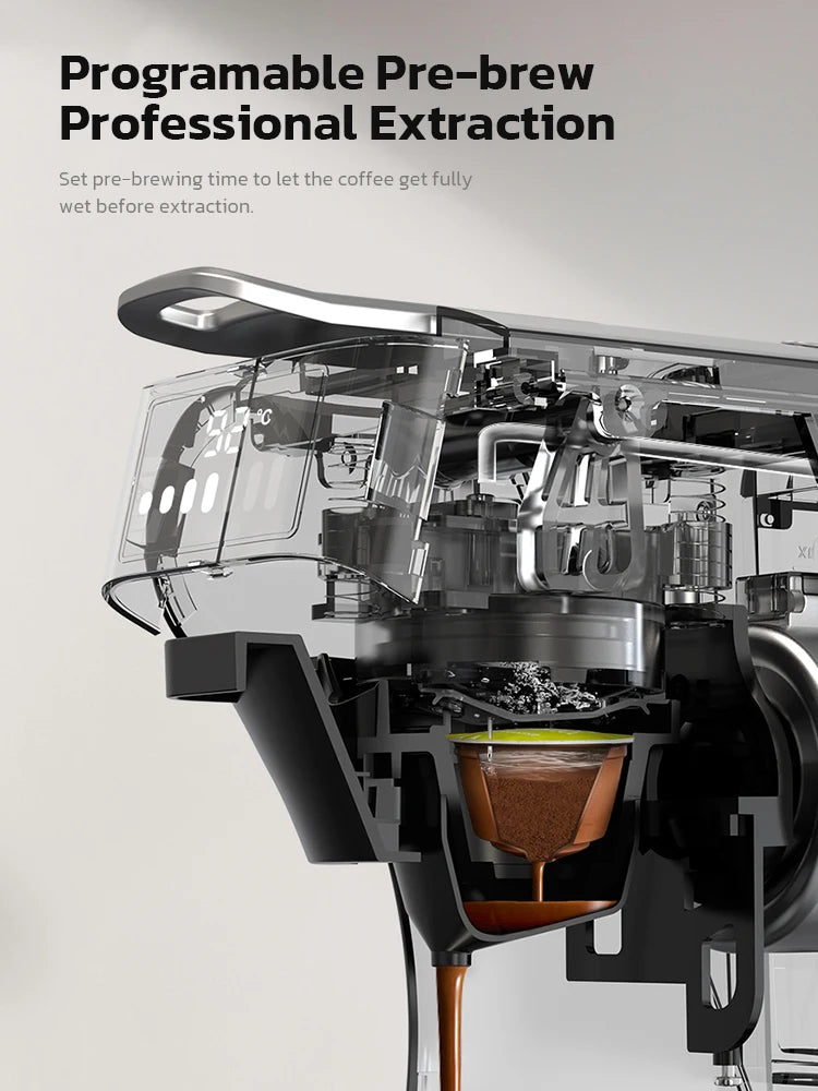 6 in1 Capsule Coffee Machine Hot/Cold Multiple Espresso