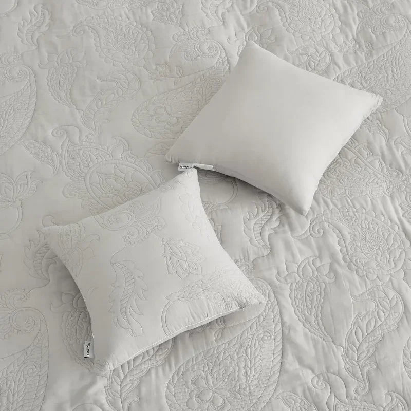 King Size Cotton Comforter Reversible Lightweight Bedding Set