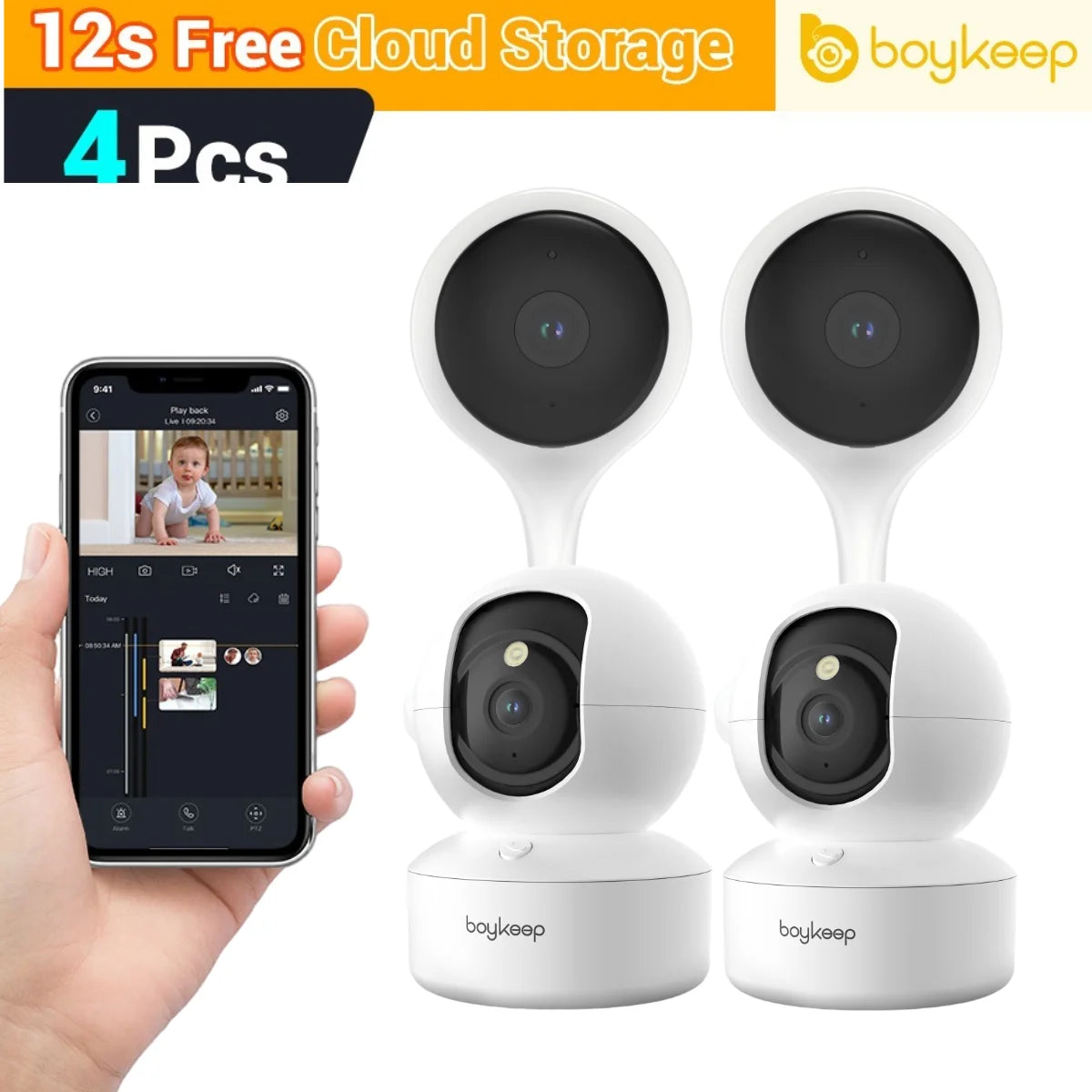 WiFi IP Camera Smart Baby Monitor