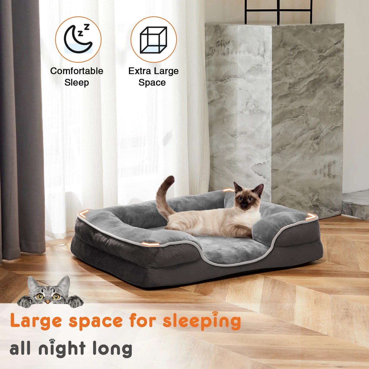 Orthopedic Dog Bed Memory Foam