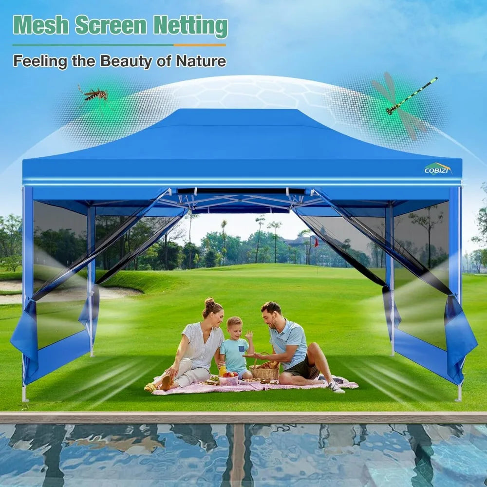 10x15 Canopy Tent, Heavy Duty Pop up