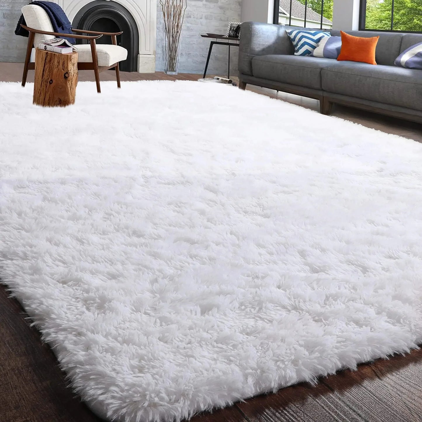 Fluffy Rugs for Bedroom Fuzzy Area Rugs