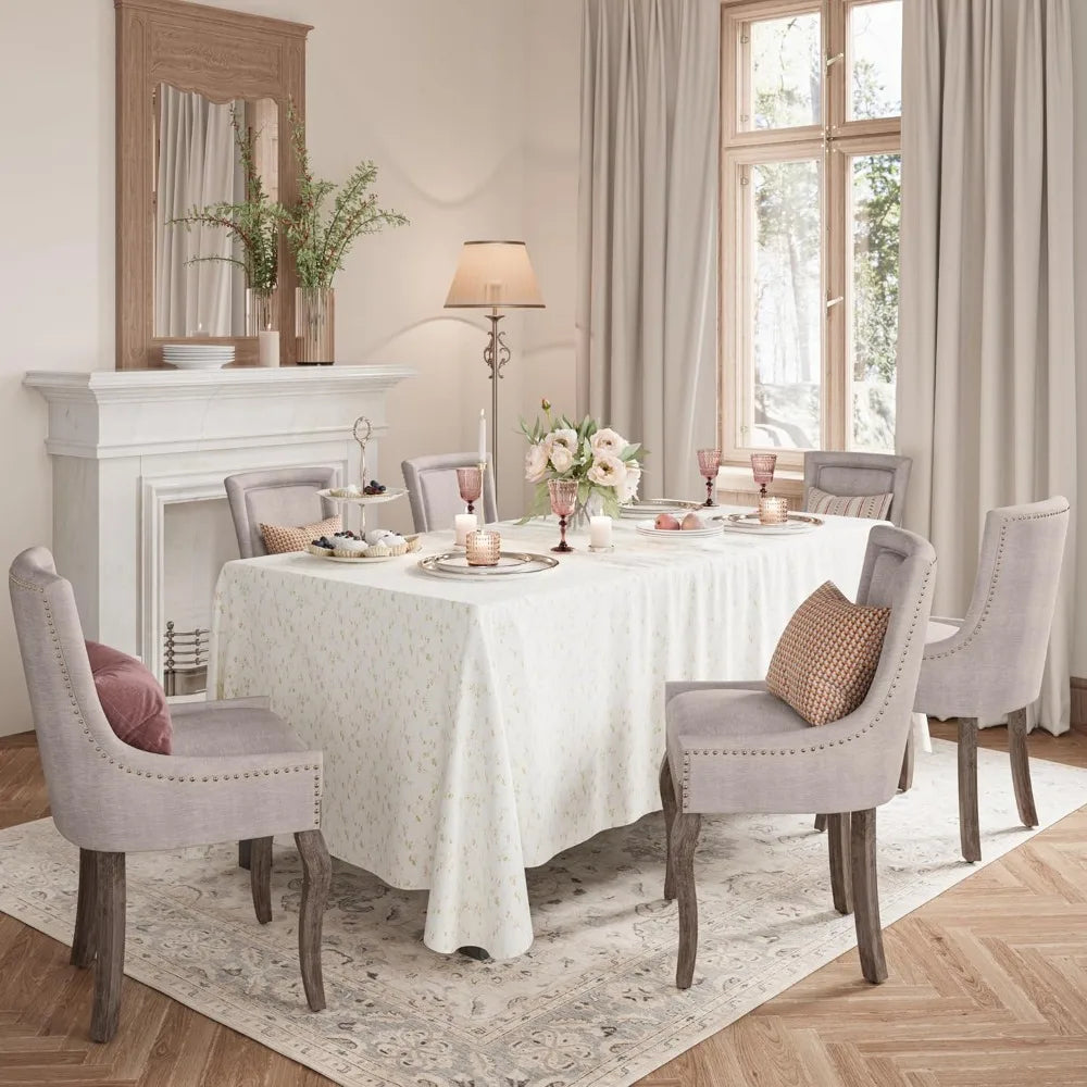 Vintage Upholstered Side Chairs Set of 6