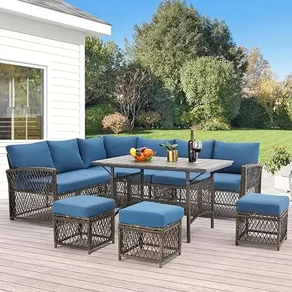 Patio Furniture Set 7 Pieces