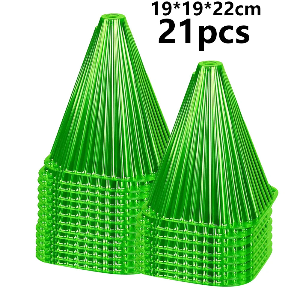 5-31PCS Green Garden Cloches