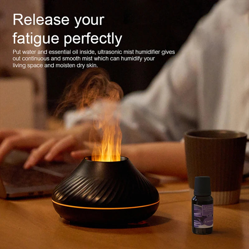 Flame Aromatherapy Humidifier