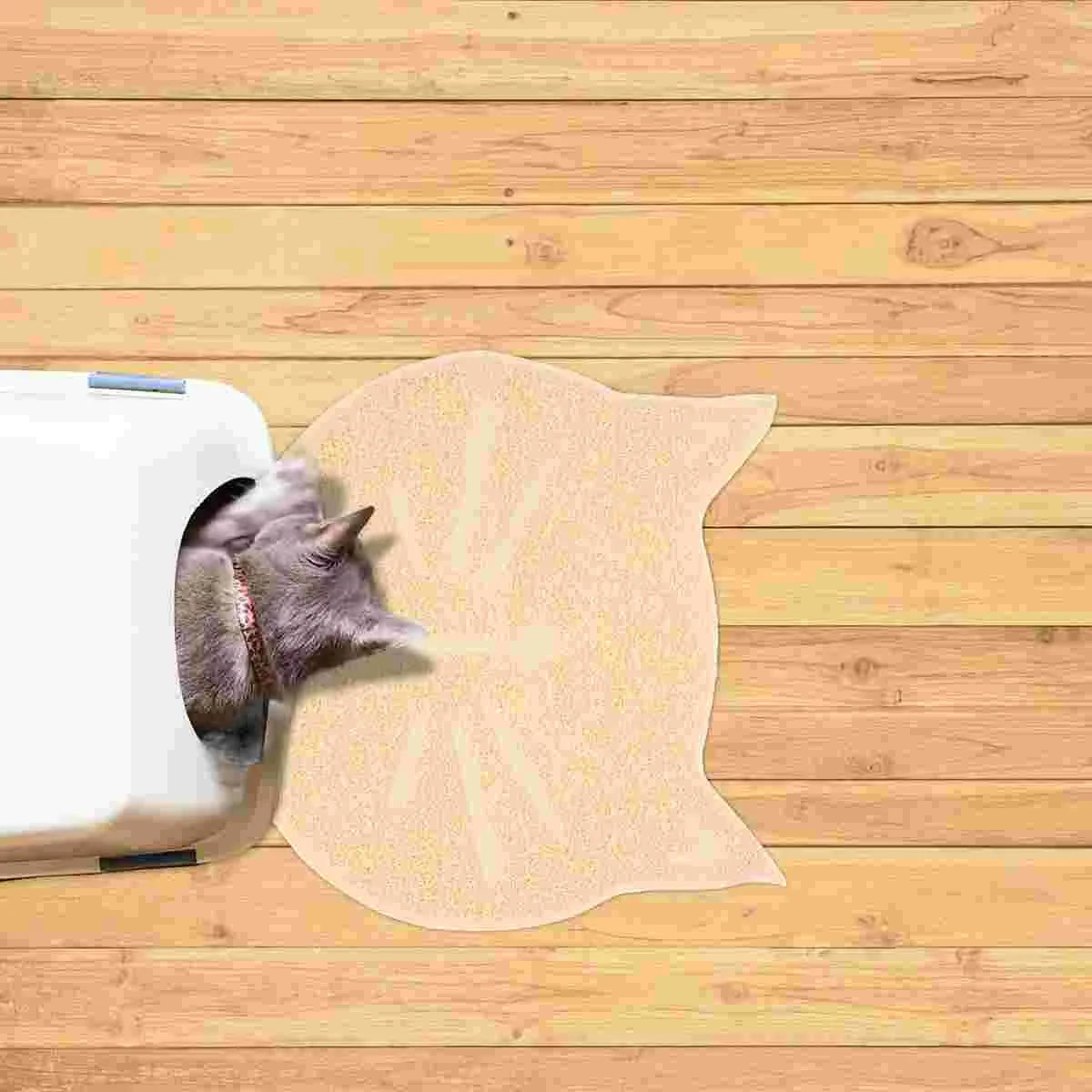 Cat Litter Mat Bins Pet Supply Kitten Food Placemat