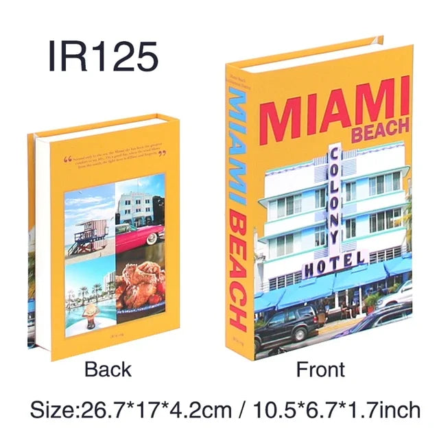 Luxury Fake Books Home Decor