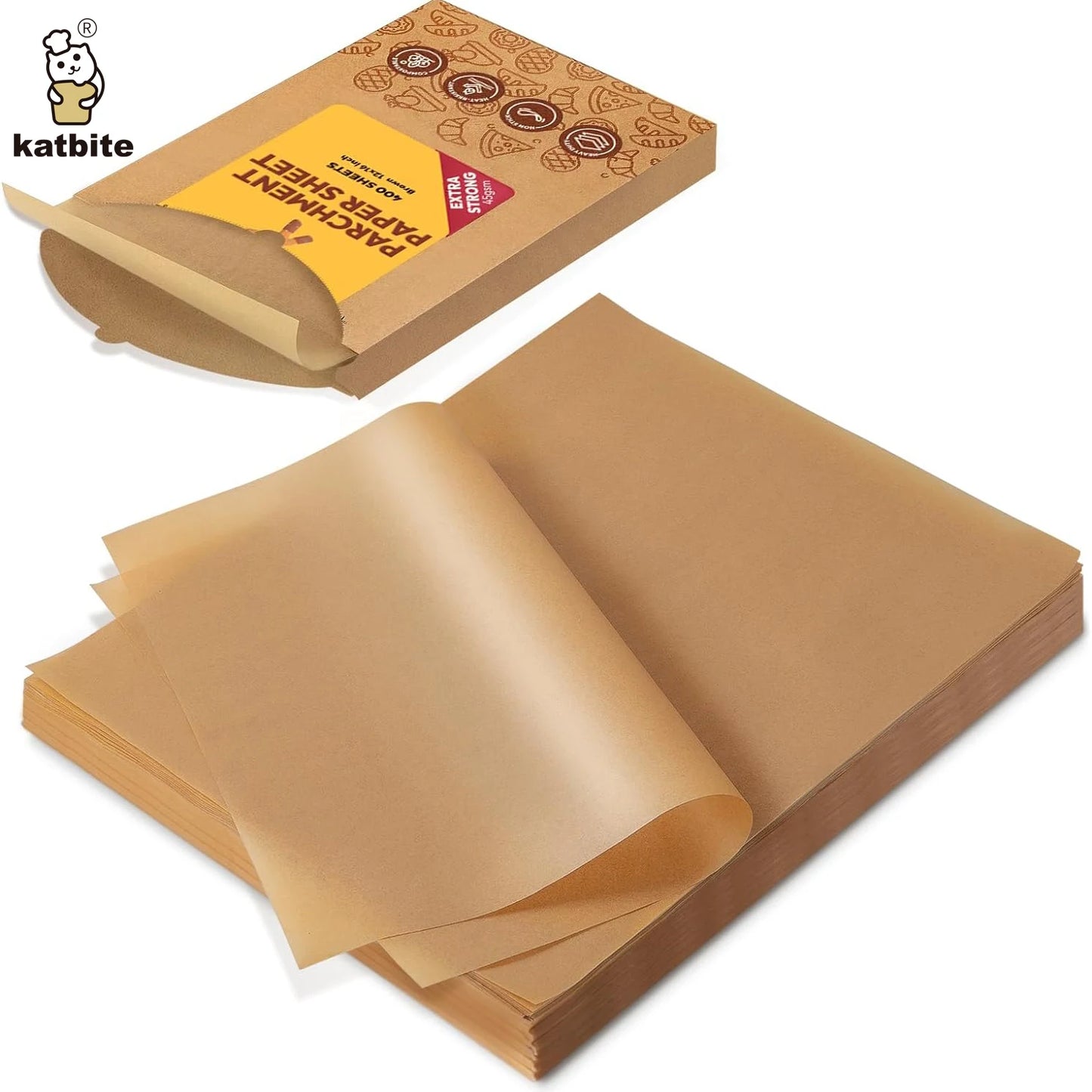 Unbleached Parchment Paper Sheet
