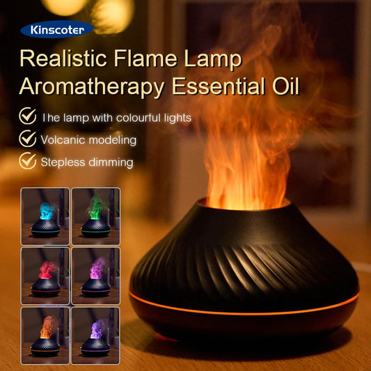 Flame Aromatherapy Humidifier